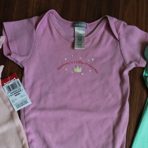 Girl's Summertime Onesies - Picture 3 of 4